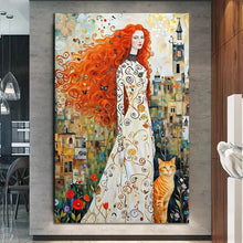 Load image into Gallery viewer, Stretched canvas wall art print – Canvas Wall Art Painting Vasilica Beautiful VBN052 – Small – 20x30 in (50x75 cm) – Iloski Art LLC

