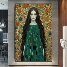 Load image into Gallery viewer, Stretched canvas wall art print – Canvas Wall Art Painting Vasilica Beautiful VBNA073 – Small – 20x30 in (50x75 cm) – Iloski Art LLC
