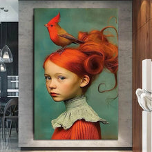 Load image into Gallery viewer, Stretched canvas wall art print – Canvas Wall Art Painting Vasilica Beautiful VBN045 – Small – 20x30 in (50x75 cm) – Iloski Art LLC
