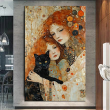 Load image into Gallery viewer, Canvas Wall Art Painting Vasilica Beautiful VBN028 - Iloski Art LLC

