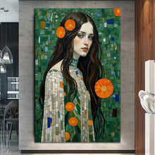 Load image into Gallery viewer, Stretched canvas wall art print – Canvas Wall Art Painting Vasilica Beautiful VBNA078 – Small – 20x30 in (50x75 cm) – Iloski Art LLC
