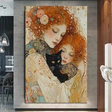 Load image into Gallery viewer, Stretched canvas wall art print – Canvas Wall Art Painting Vasilica Beautiful VBN037 – Small – 20x30 in (50x75 cm) – Iloski Art LLC
