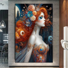 Load image into Gallery viewer, Stretched canvas wall art print – Canvas Wall Art Painting Vasilica Beautiful VBNA061 – Small – 20x30 in (50x75 cm) – Iloski Art LLC
