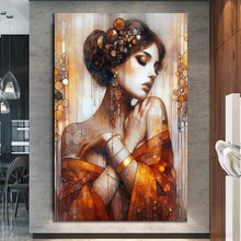 Load image into Gallery viewer, Stretched canvas wall art print – Canvas Wall Art Painting Vasilica Beautiful VBNA069 – Small – 20x30 in (50x75 cm) – Iloski Art LLC
