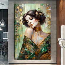 Load image into Gallery viewer, Stretched canvas wall art print – Canvas Wall Art Painting Vasilica Beautiful VBN025 – Small – 20x30 in (50x75 cm) – Iloski Art LLC
