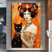 Load image into Gallery viewer, Stretched canvas wall art print – Canvas Wall Art Painting Vasilica Beautiful VBN023 – Small – 20x30 in (50x75 cm) – Iloski Art LLC
