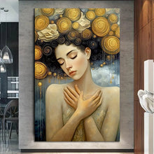 Load image into Gallery viewer, Stretched canvas wall art print – Canvas Wall Art Painting Vasilica Beautiful VBNA082 – Small – 20x30 in (50x75 cm) – Iloski Art LLC
