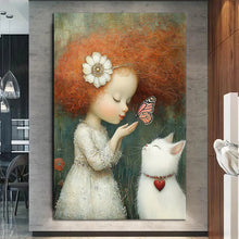 Load image into Gallery viewer, Stretched canvas wall art print – Canvas Wall Art Painting Vasilica Beautiful VBNA048 – Small – 20x30 in (50x75 cm) – Iloski Art LLC
