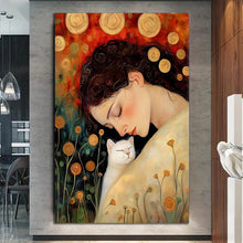 Load image into Gallery viewer, Stretched canvas wall art print – Canvas Wall Art Painting Vasilica Beautiful VBNA076 – Small – 20x30 in (50x75 cm) – Iloski Art LLC
