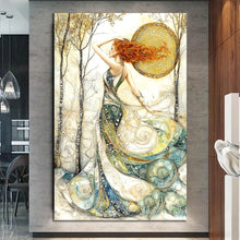 Load image into Gallery viewer, Stretched canvas wall art print – Canvas Wall Art Painting Vasilica Beautiful VBNA038 – Small – 20x30 in (50x75 cm) – Iloski Art LLC
