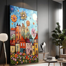 Load image into Gallery viewer, Canvas Wall Art Painting Vasilica Beautiful VBN081 - Iloski Art LLC
