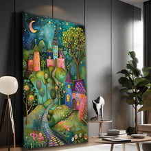 Load image into Gallery viewer, Stretched canvas wall art print – Canvas Wall Art Painting Vasilica Beautiful VBNA015 – Small – 20x30 in (50x75 cm) – Iloski Art LLC
