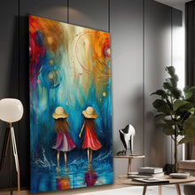 Load image into Gallery viewer, Stretched canvas wall art print – Canvas Wall Art Painting Vasilica Beautiful VBNA024 – Small – 20x30 in (50x75 cm) – Iloski Art LLC
