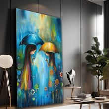 Load image into Gallery viewer, Stretched canvas wall art print – Canvas Wall Art Painting Vasilica Beautiful VBNA026 – Small – 20x30 in (50x75 cm) – Iloski Art LLC
