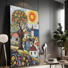 Load image into Gallery viewer, Canvas Wall Art Painting Vasilica Beautiful VB077 - Iloski Art LLC
