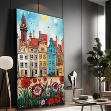 Load image into Gallery viewer, Canvas Wall Art Painting Vasilica Beautiful VB089 - Iloski Art LLC
