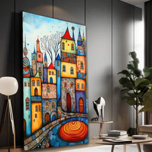Load image into Gallery viewer, Stretched canvas wall art print – Canvas Wall Art Painting Vasilica Beautiful VB010 – Small – 20x30 in (50x75 cm) – Iloski Art LLC
