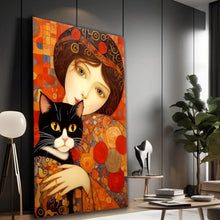 Load image into Gallery viewer, Canvas Wall Art Painting Vasilica Beautiful VBN065 - Iloski Art LLC
