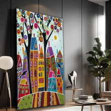 Load image into Gallery viewer, Canvas Wall Art Painting Vasilica Beautiful VB093 - Iloski Art LLC
