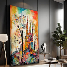 Load image into Gallery viewer, Stretched canvas wall art print – Canvas Wall Art Painting Vasilica Beautiful VBN062 – Small – 20x30 in (50x75 cm) – Iloski Art LLC
