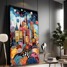 Load image into Gallery viewer, Canvas Wall Art Painting Vasilica Beautiful VB090 - Iloski Art LLC
