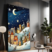 Load image into Gallery viewer, Canvas Wall Art Painting Vasilica Beautiful VB099 - Iloski Art LLC
