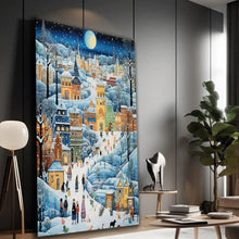 Load image into Gallery viewer, Stretched canvas wall art print – Canvas Wall Art Painting Vasilica Beautiful VBNA017 – Small – 20x30 in (50x75 cm) – Iloski Art LLC
