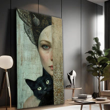 Load image into Gallery viewer, Canvas Wall Art Painting Vasilica Beautiful VB060 - Iloski Art LLC
